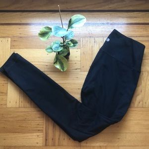 Velocity Black High Waisted Performance Leggings S